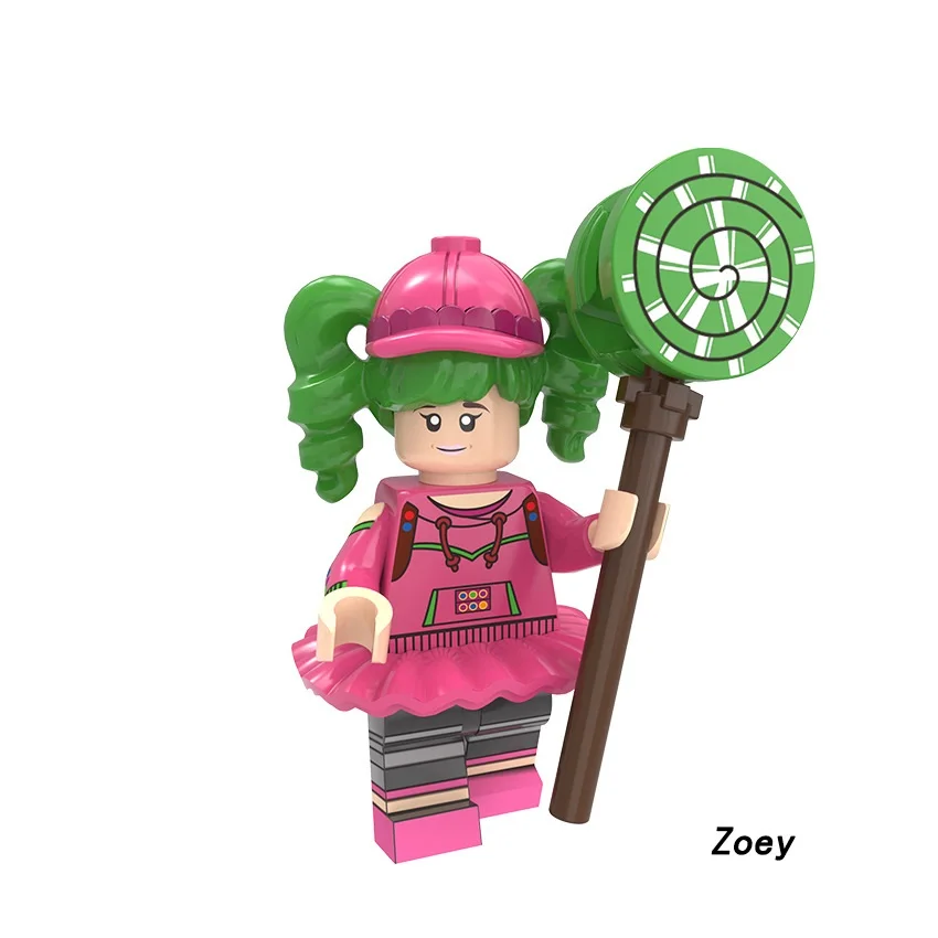 Игрушечные строительные блоки Zoey Cuddle Leviathan Tomatohead Brite Gunner совместимы с Legoed|Блочные