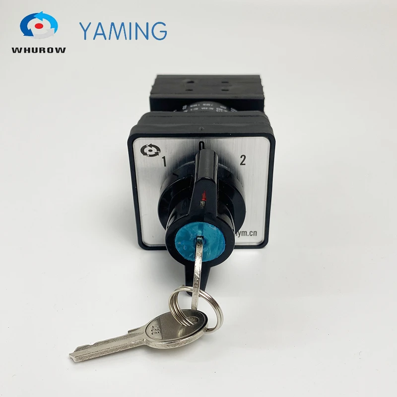 Поворотный кулачковый переключатель 3 положения с ключом 2 полюса 690 В 20 А