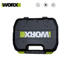 WORX Box Подходит для серии 12 В, такой как WU132 WU131 WU130 WE210 WE211 WE212 для впрыскивания и создания пластиковых коробок высокопрочный портативный