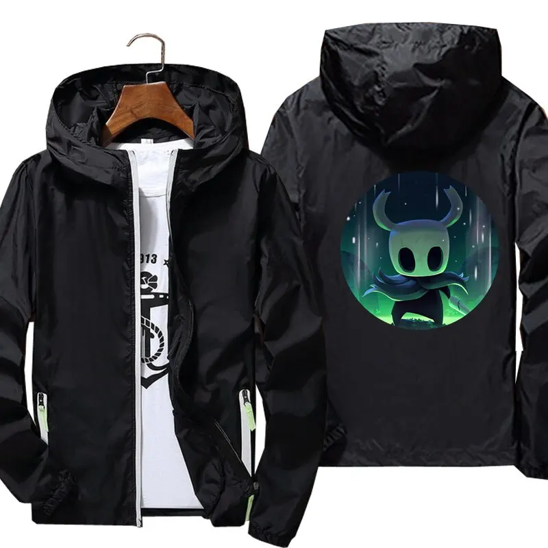 

2021 Jackets man hollow knight 1 Windbreak jacket Reflective Skin Sun Spring Autumn brand jacket printing