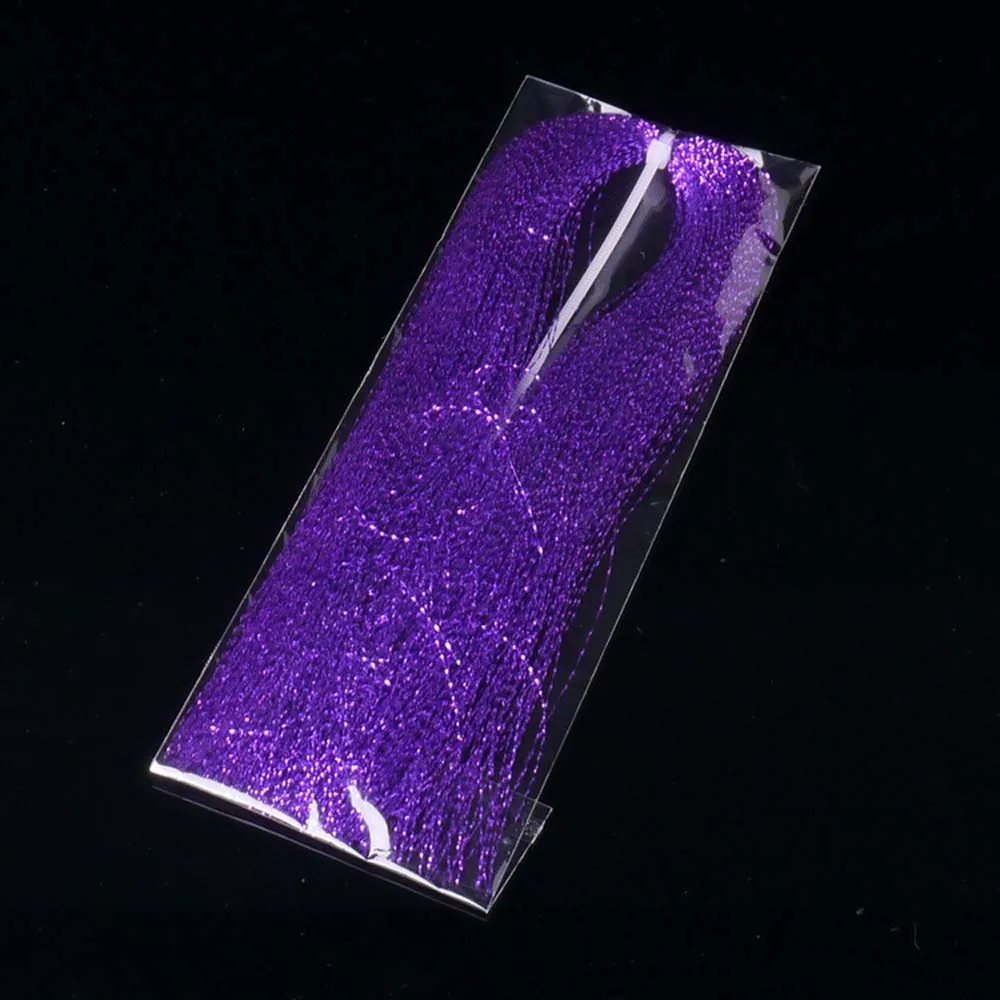 200 шт./пакет Хрустальная вспышка материал для завязывания мушек голографическая