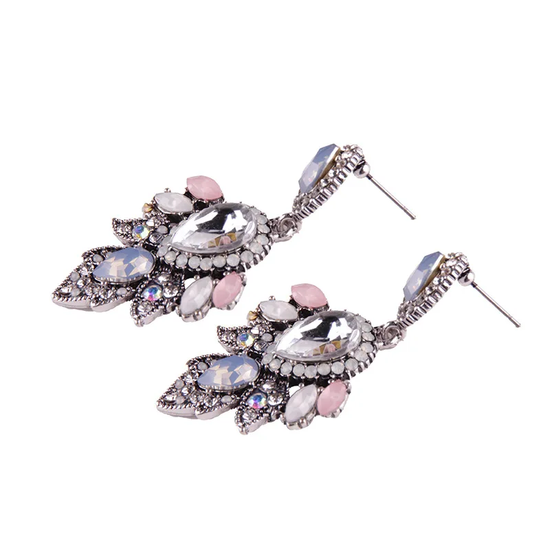 Очаровательные Подвесные серьги для женщин свадебный подарок роскошный