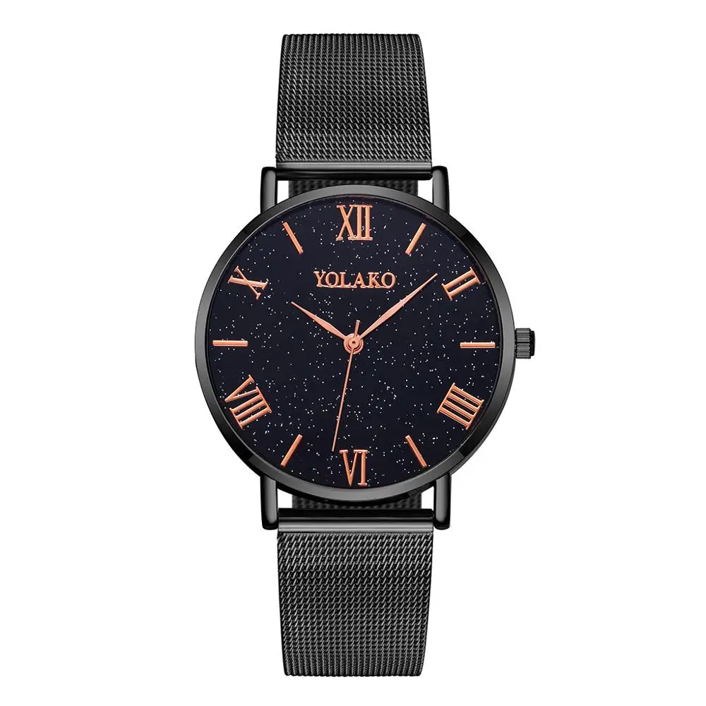 lkwh0036D Reloj Mujer новая горячая распродажа Женские часы из нержавеющей стали ультратонкие кварцевые наручные часы женские часы под платье женские часы - Цвет: lkwh0036D