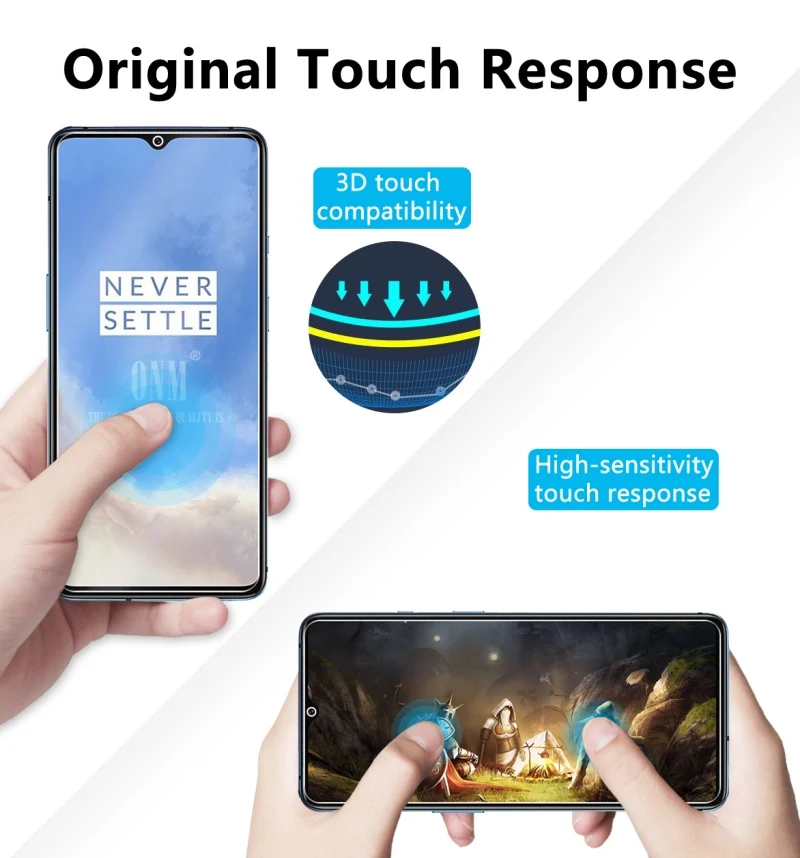 Закаленное стекло 2.5D 0,26 мм 9H для OnePlus 7T 7 6T 6 5T 5 3t 3 Защитная пленка для One Plus 7T 7 6T 6 5T 5 3t 3