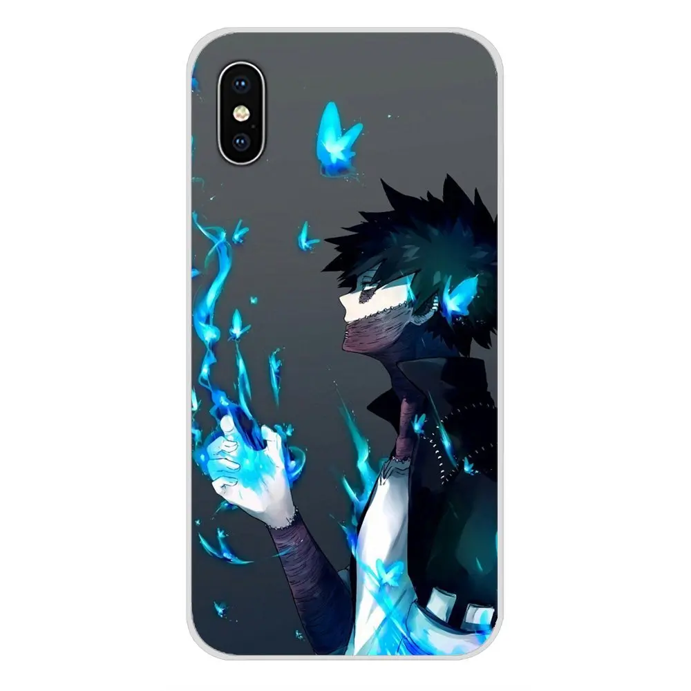 Dabi мой герой аксессуары телефон оболочки чехлы для планшетов Apple ipod 5 6 iPhone X XR XS 11Pro