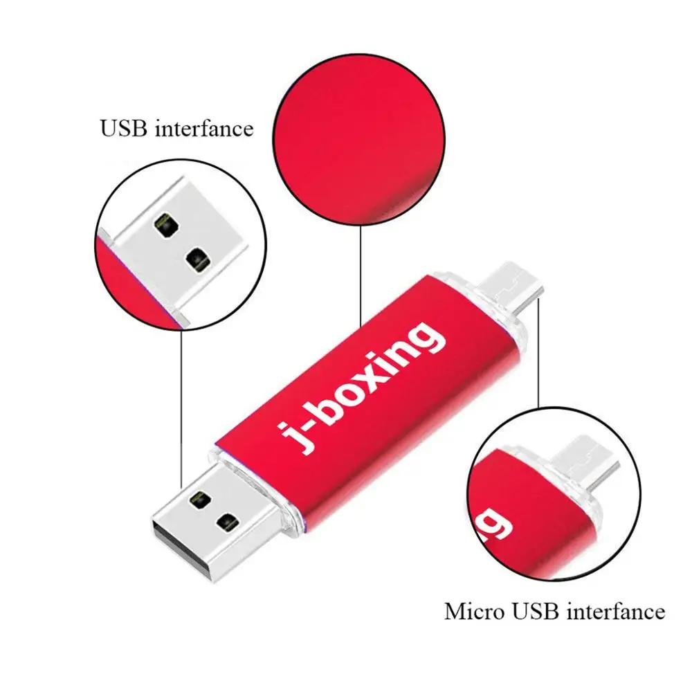 USB флеш накопитель J boxing 10 шт. OTG 64 ГБ 128 16 32 ГБ|USB флэш-накопители| |