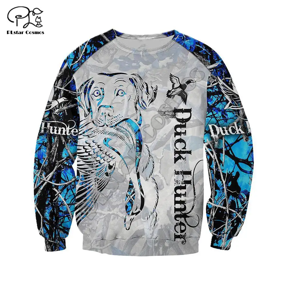 

PLstar Cosmos Duck Hunting Animal Hunter Camo Tattoo Dog Tracksuit Pullover Streetwear 3DPrint Zip/Hoodies/Sweatshirts/Jacket 18