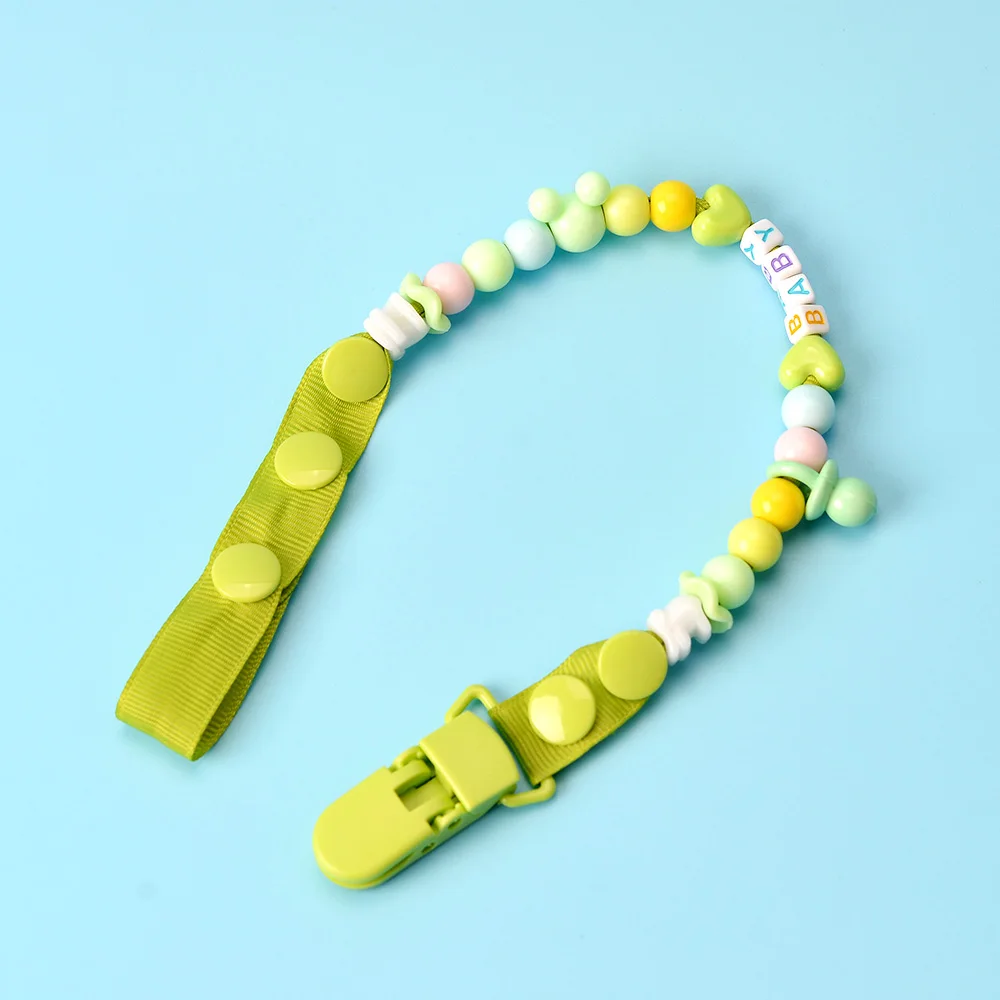 Детская пустышка с зажимом на цепочке новые детские пустышки для новорожденных