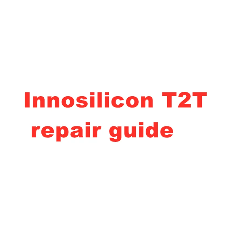 

Innosilicon T2T miner Chinese repair guide