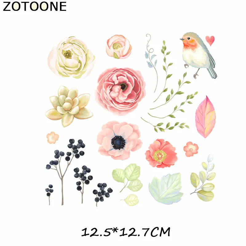 ZOTOONE, милый медведь, нашивки в форме животных, железные передачи для футболки, детский подарок, сделай сам, одежда, наклейки с милым дельфином - Цвет: 354