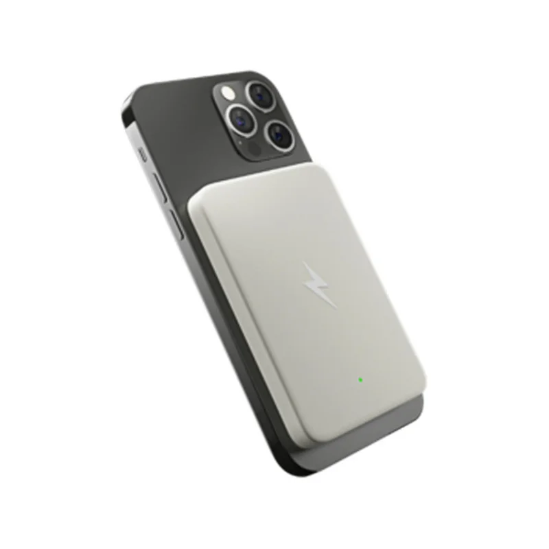 

Новый портативный магнитный беспроводной мини внешний аккумулятор 15 Вт, быстрое зарядное устройство для iPhone 13, 12, 13pro Max, 5000 мАч, внешний акку...