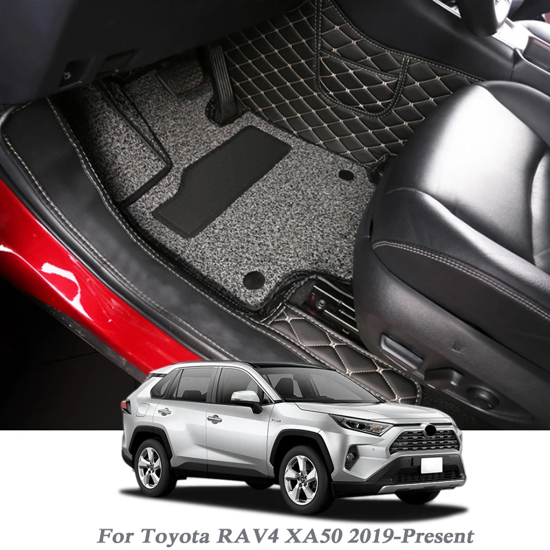 Автомобильный Стайлинг автомобильный коврик для Toyota RAV4 XA50 2019 Н. В. LHD авто ног