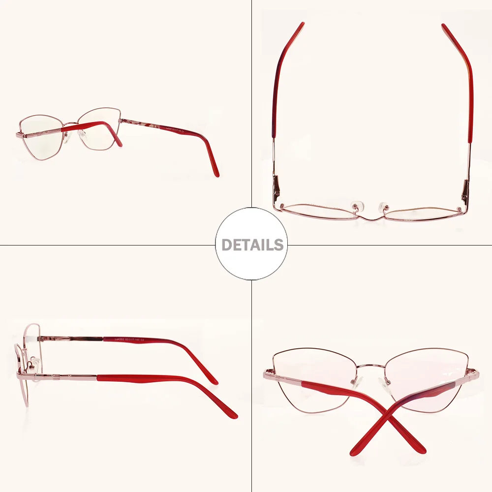 Vintage women metal optical frame butterfly shape spectacle reading eyewear in stock | Аксессуары для одежды