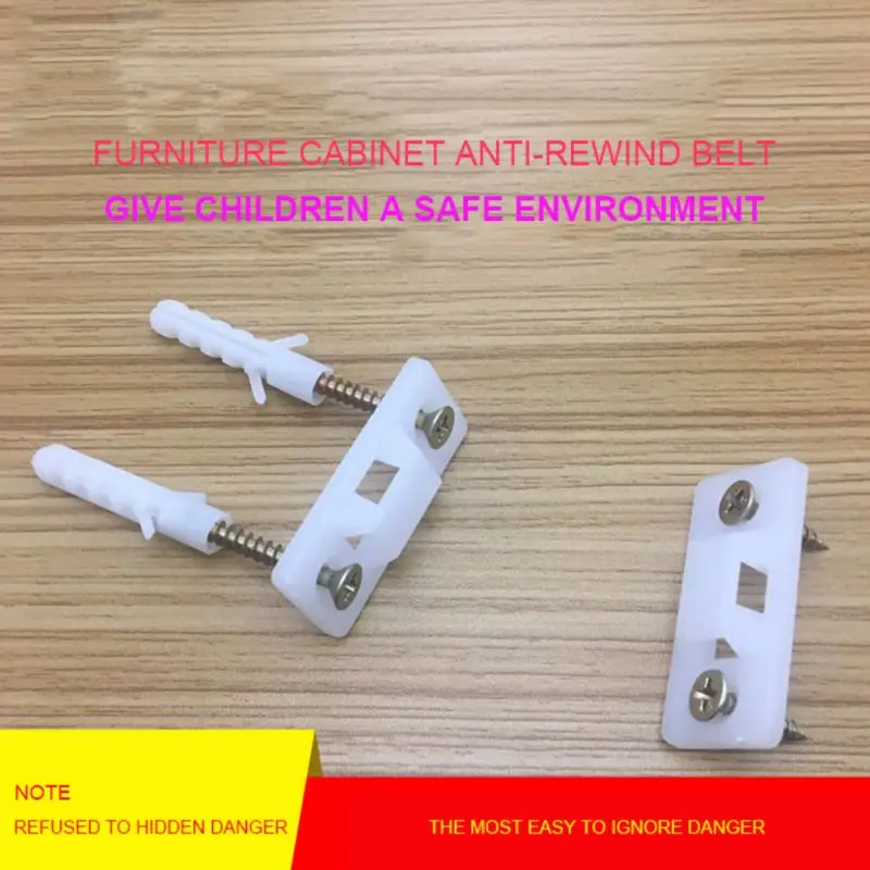 

10 Packs Furniture Straps Baby Proofing Furniture Anchors Anti Tip Kit, Wall Anchor Protect Children's And Pets