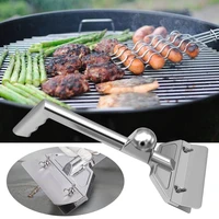 heavy duty outdoor grill scrapers casting aluminum commercial griddle scraper with 5 blades and small slant edge grill scraper