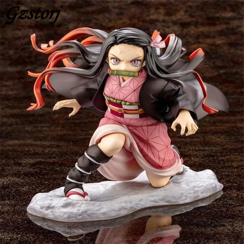 Фигурка Kimetsu no YAIBA nezuko tanjirou zenitsu 18 см из ПВХ анимационная фигурка мясник-демон