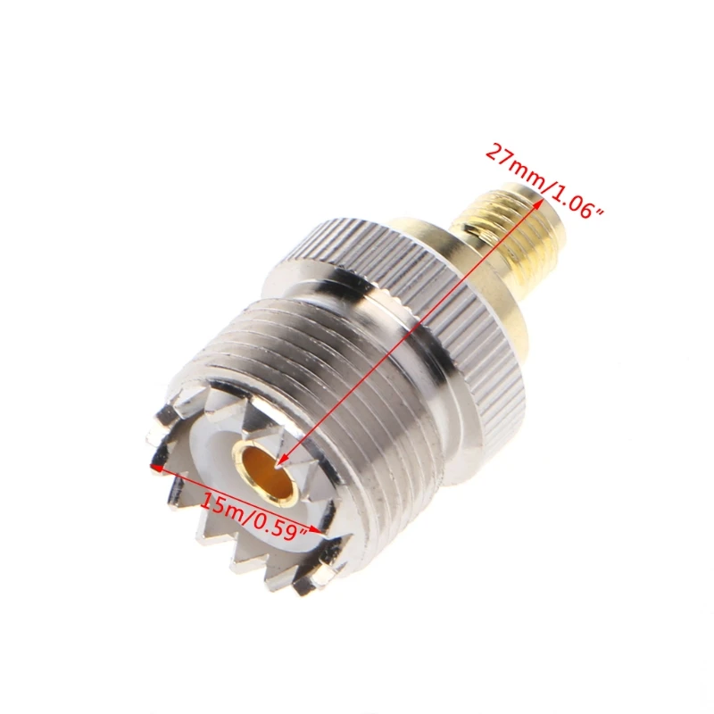 Гнездо SMA в гнездо UHF RF коаксиальный разъем адаптер SO-239 SO239 Прямая поставка |