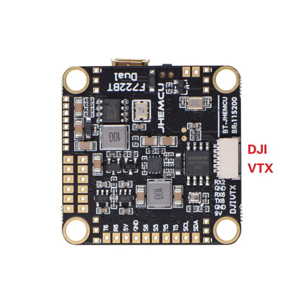 JHEMCU F7BT двойное управление полетом OSD BEC 5 в 8 двойным гироскопом Betaflight для DJIVTX FPV