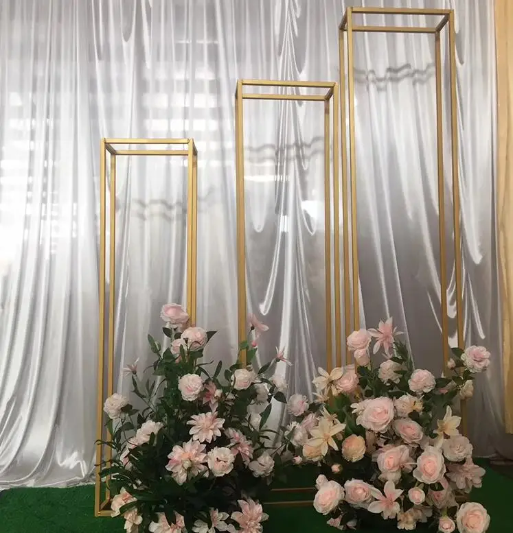 Высокий пол вазы колонна-подставка для стола центральный цветочный Стеллаж с