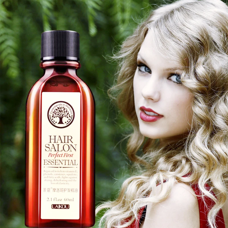60 мл марокканские аргановые гайки болта слива масла для ухода за волосами