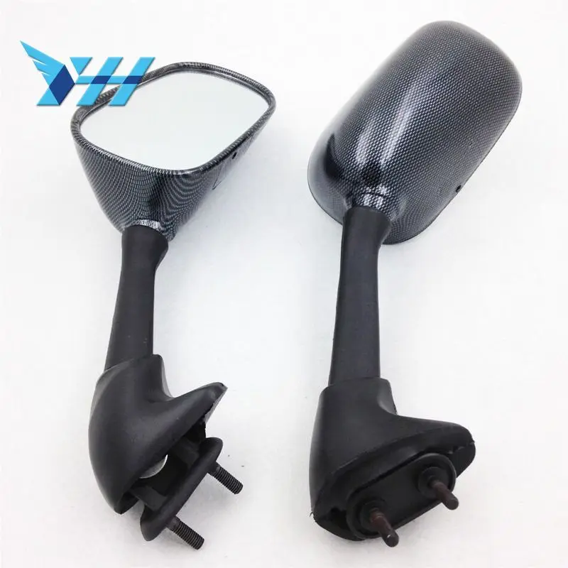 Запасные части для мотоциклов гоночные зеркала Yamaha YZFR1 R1 2007 2008 YZF R6 2006 CARBON|Боковые