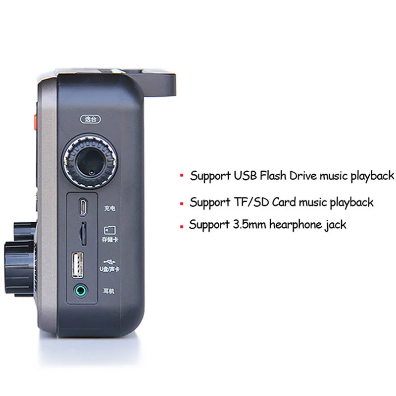 Free shipping FM Radio RP309 WAV APE FLAC Bluetooth Speaker Portable SW MW USB TF SD card MP3 Player | Электроника