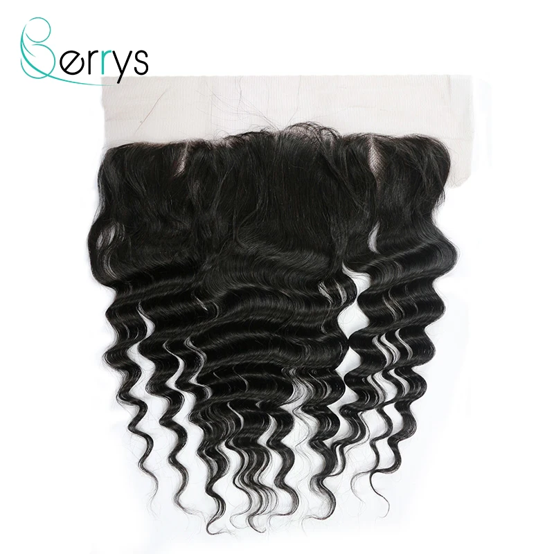 Волнистые перуанские волосы Berryshair 3 шт. пучки натуральных волос 13x 4/13x 6 кружевные