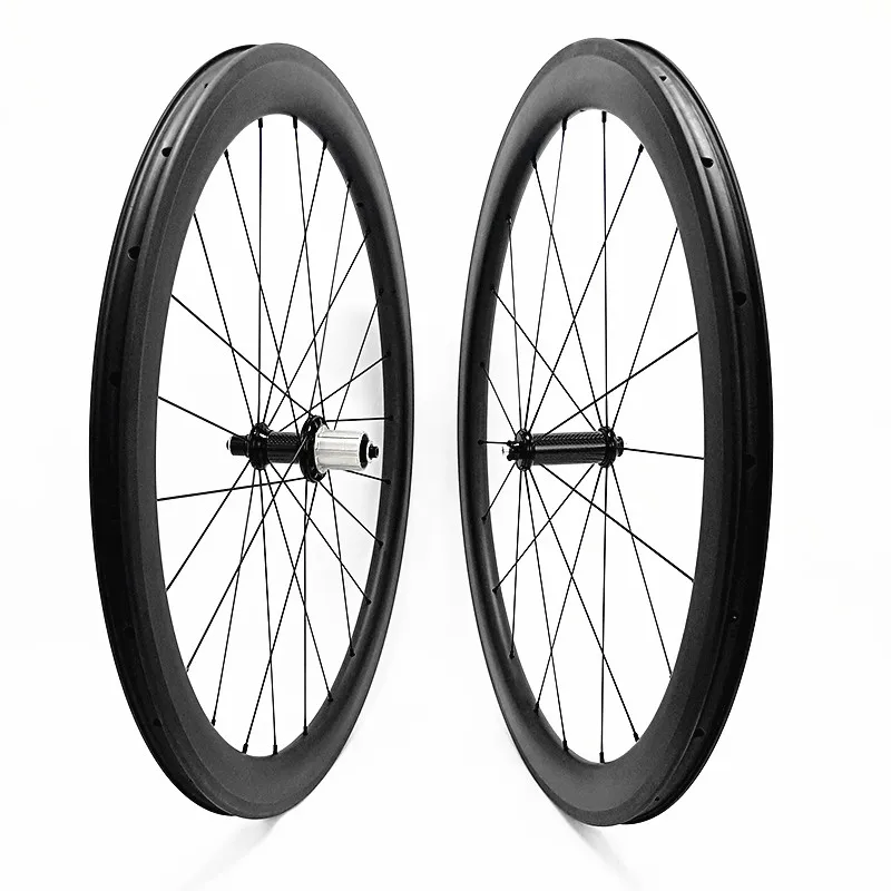 Карбоновые дорожные колеса 60x25 мм powerway R36 керамические прямые тянущиеся 18 21