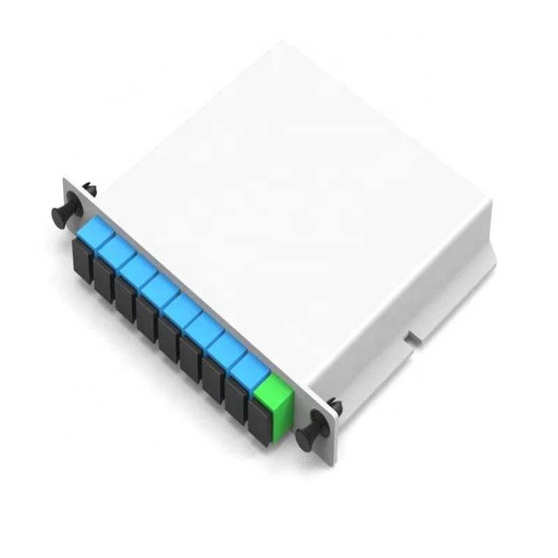 ПЛК кассета типа SC APC 1x8 волоконно-оптический сплиттер UPC ящик FTTH коробка
