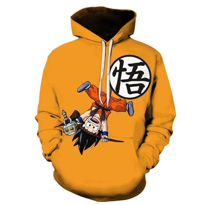 Новинка драконий жемчуг аниме 3D принт популярная толстовка Толстовка для мужчин