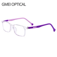 gmei optical ultralight tr90 kids glasses frame square prescription eyeglasses myopia optical frames women eyewear m8038