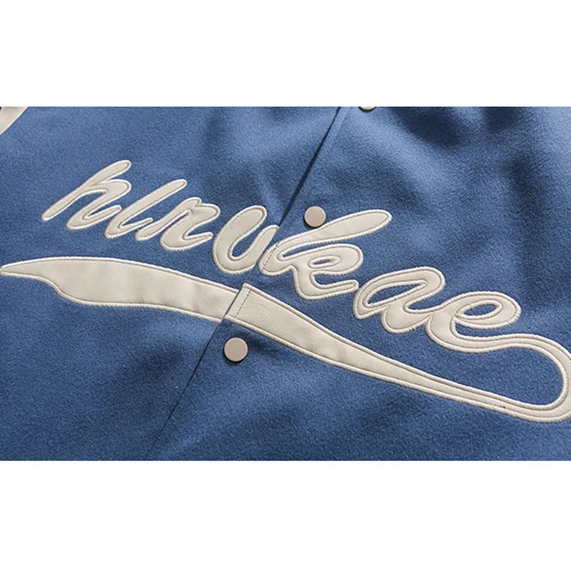 Новая мужская бейсбольная куртка Повседневная Свободная Удобная Лоскутная с