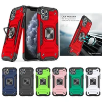for iphone 11 12 pro max 13 mini case luxury armor magentic ring phone case for iphone 6 6s 7 8 plus x xr xs max back cover