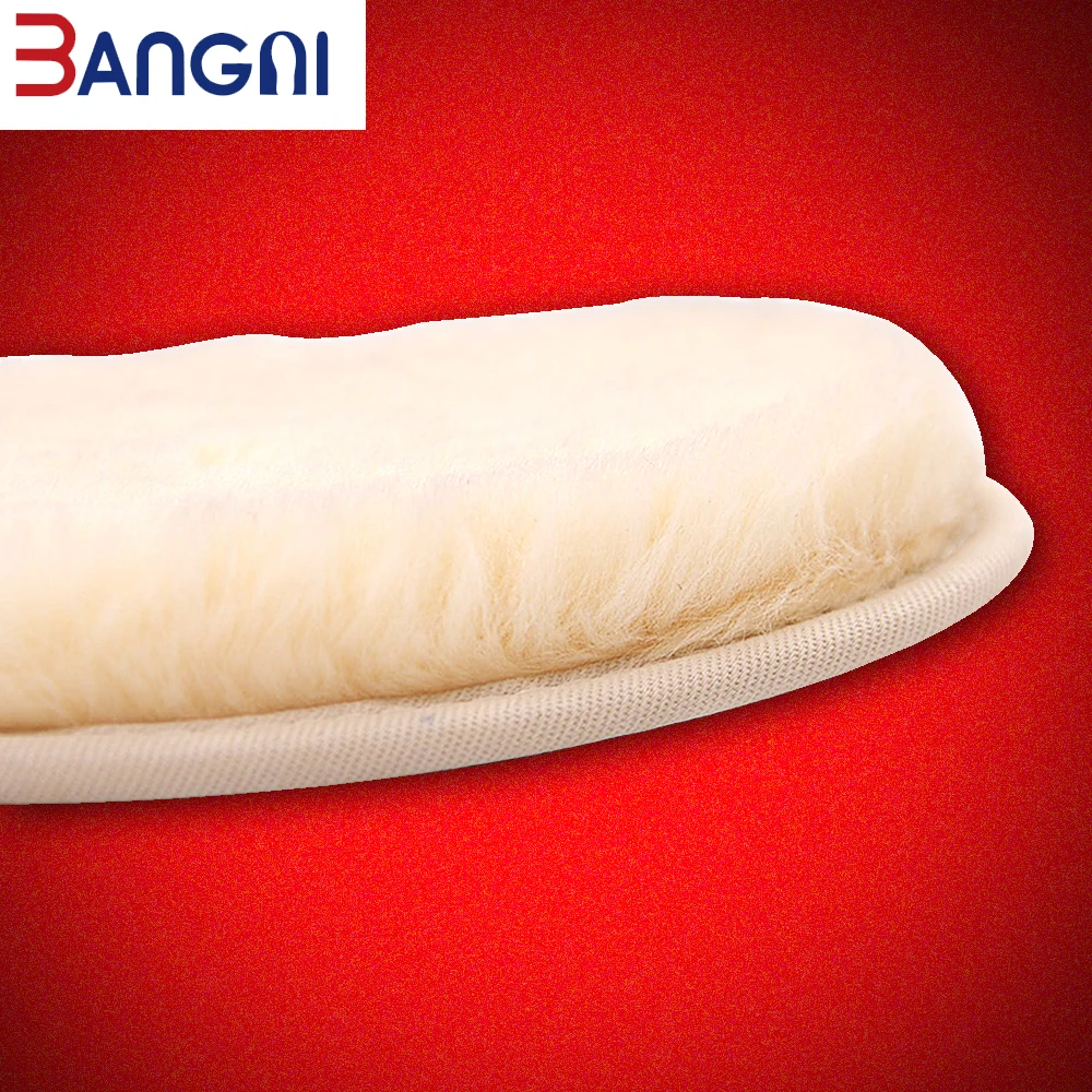 BANGNI Soft Thicken Thermal Heated Insoles Winter Artificial Wool Cashmere Keep Warm Light Breathable Sole Shoe Pad Women Men