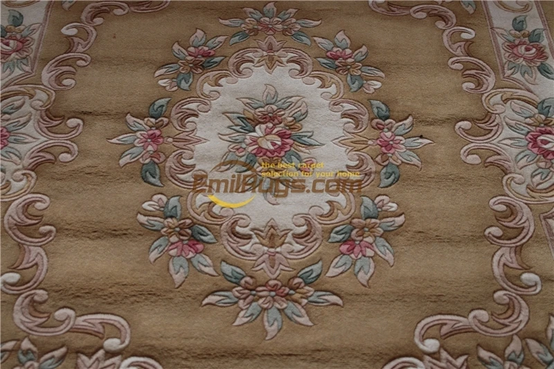 savonnerie flower rug for living room Big For Living Room Knitting For Home Decoration Square Colorful Natural savonnerie
