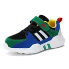 2020 детские кроссовки для бега для мальчиков, Модные дышащие спортивные кроссовки для мальчиков, школьная обувь для девочек, весенняя обувь для больших детей, 1911