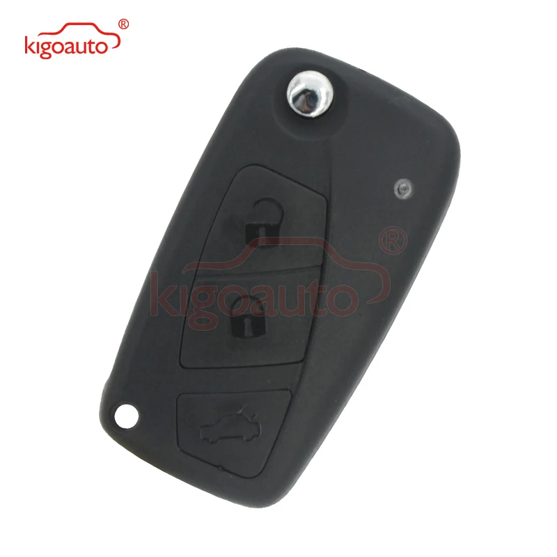 

Kigoauto For Fiat Ducato flip key shell 3 button car remote key NOT suitable for Japanese Import models