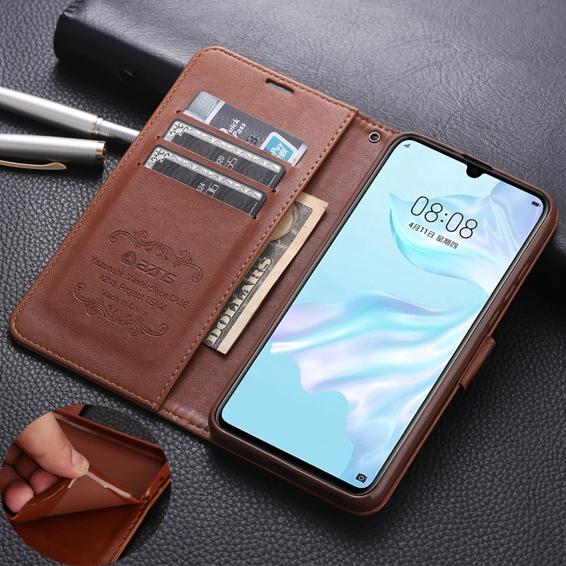 

Чехол для Huawei Nova 5 Nova 5 pro, футляр для карт, подставка, кошелек, кожаный флип-чехол для Huawei Nova 5i Nova 5i pro, чехол для телефона