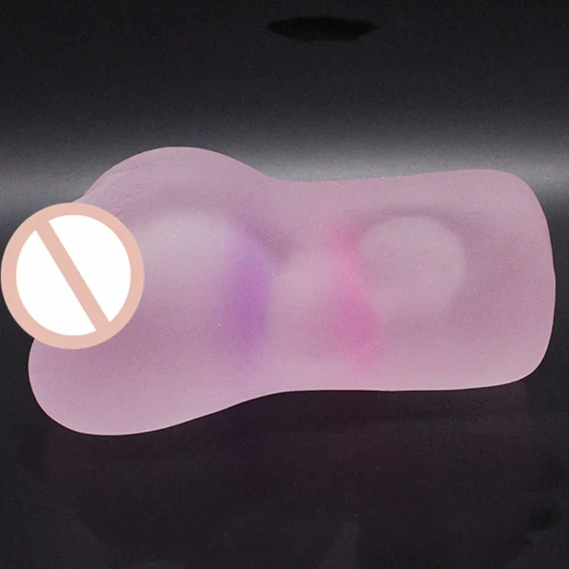 Прозрачная Вагина для мужчин силиконовая карманная киска мужской мастурбатор