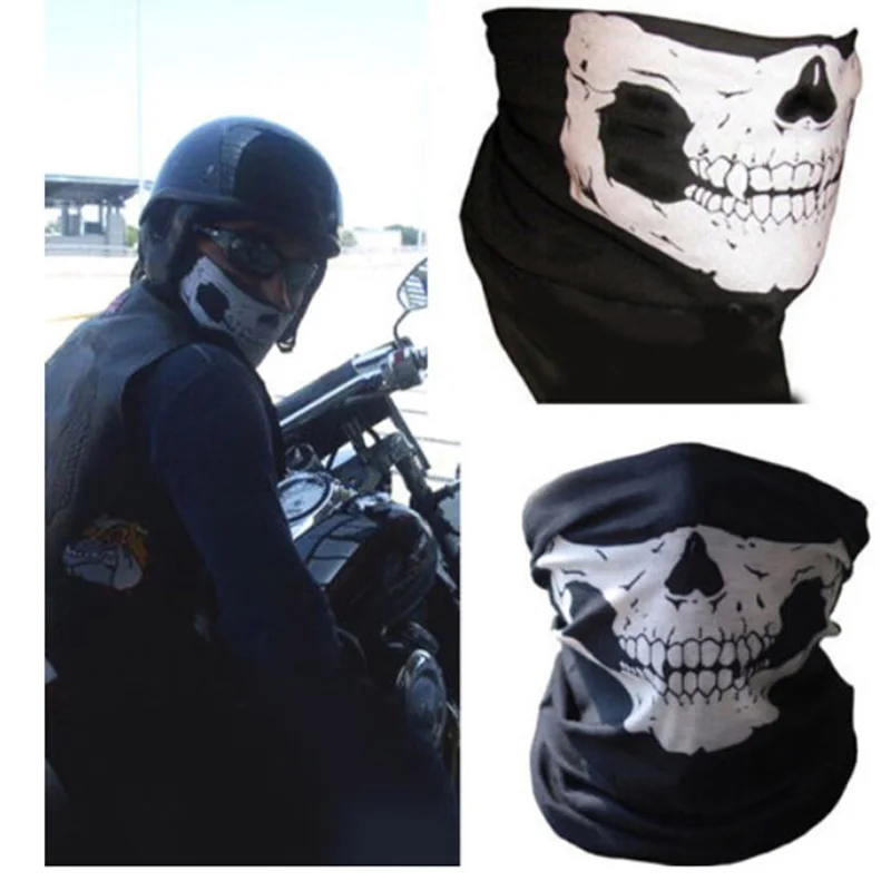 Cool Skull мульти бандана велосипед мотоцикл шарф под шлем маска для лица косплей CS