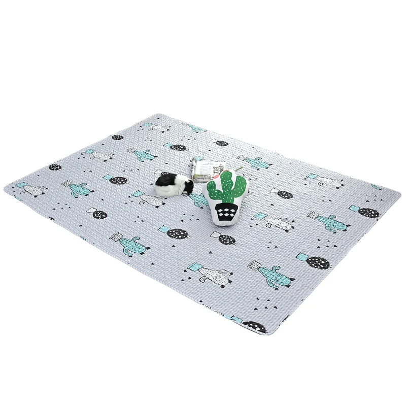 Новый хлопковый коврик для спальни противоскользящий детский ползания