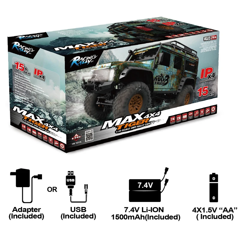 Professional Retrofit 4WD RC Cars 1/10 Full Scale Remote Control Electrics Big Car 2.4G 580 Motor Shock Absorber Off Road | Игрушки и