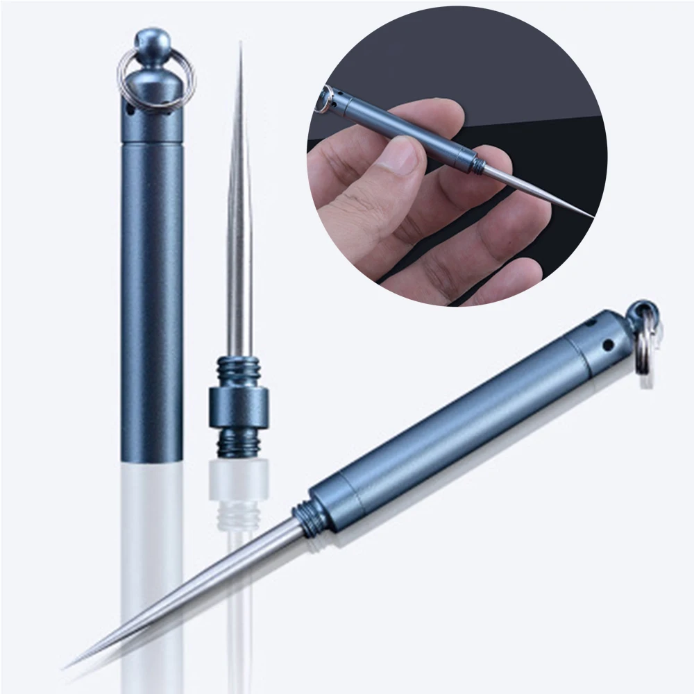 Зубочистка из нержавеющей стали алюминиевый металлический держатель для