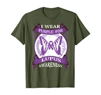 i wear purple for myself lupus awareness t shirt for womens t shirt