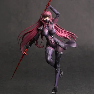 FateGrand Order Lancer Scathach 17 масштаб, предварительно окрашенная фигурка, Коллекционная модель, игрушечная статуя T30