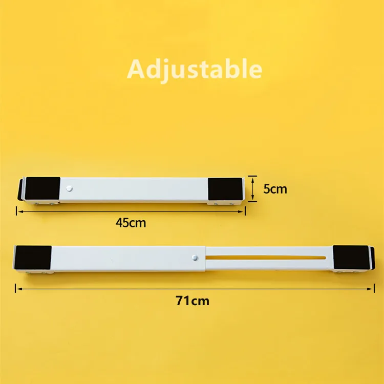 Washing Machine Stand Movable Adjustable Refrigerator Base Mobile Roller Bracket 24 Wheel Universal Dryer Holder | Дом и сад