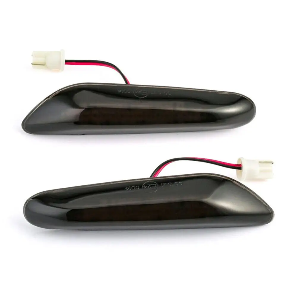 2 шт. динамические светодиодные боковые указатели поворота для BMW E90 E91 E92 E93 E46 E60