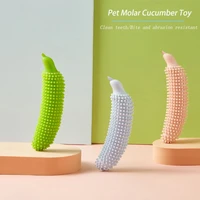 2022 new pet toy cucumber dog bite molar toy bite resistant interactive dog toy training relief dog bite stick