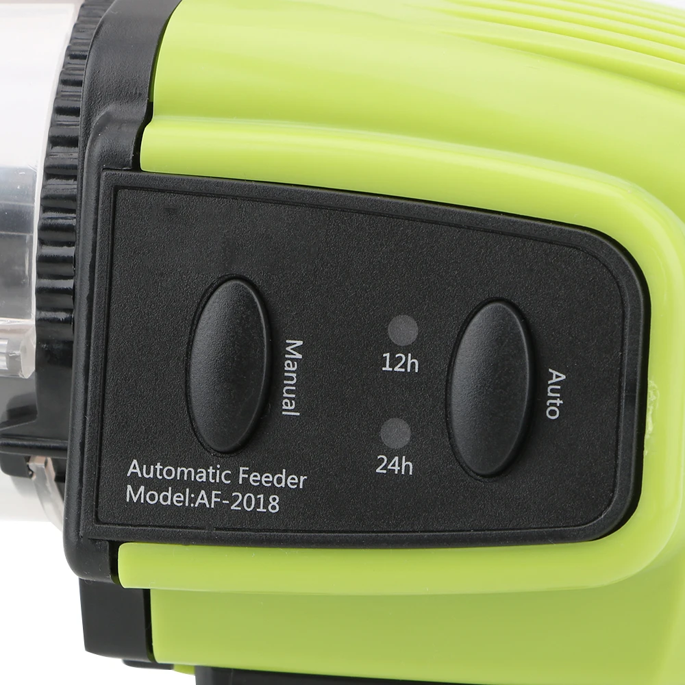 Автоматическая кормушка для рыб с цифровым дисплеем и таймером | Дом сад