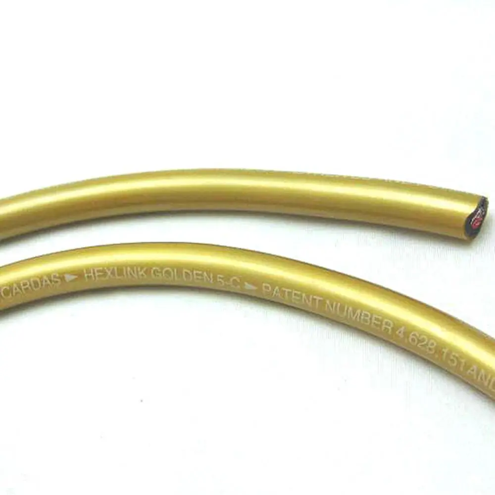 1 пара Cardas Hexlink Golden 5-C Grade Fever Hi-Fi кабель питания провод для RCA Power Audio AMP